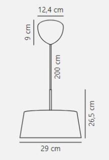 Nordlux Clasi 30 Pendelleuchte E14 schwarz