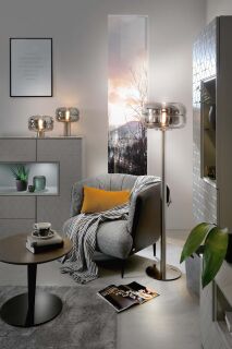 Villeroy & Boch Rauchglastischleuchte Havanna 34