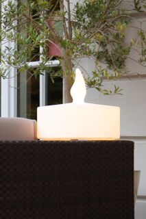 8 Seasons Design Shining Tealight 40cm weiß
