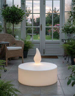 8 Seasons Design Shining Tealight 60cm weiß