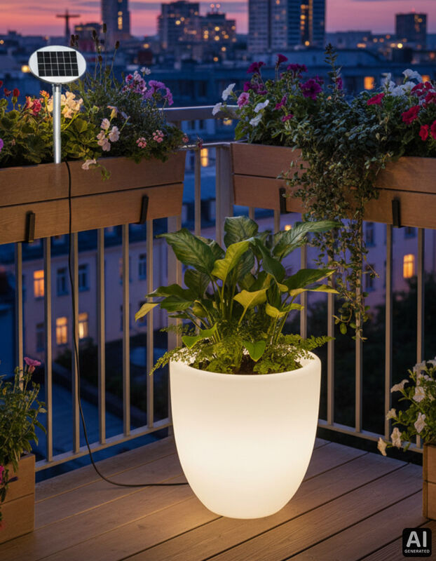 Solar Pot 8 Seasons Design Shining Curvy Pot S Solar - Leuchten-Welt.com