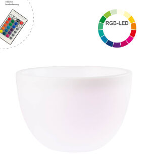 8 Seasons Design Shining Curvy Pot XM RGB