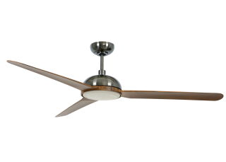 Lucci Air Deckenventilator Unione Nickel mit LED Beleuchtung