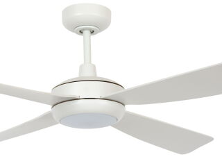 Lucci Air Deckenventilator Slipstream Weiß mit LED...