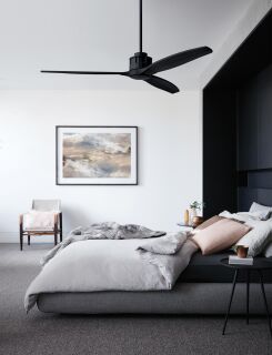 Lucci Air Deckenventilator Akmani Schwarz