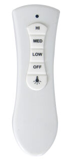 Lucci Air Deckenventilator Aria CTC LED Weiß mit LED Beleuchtung