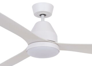 Lucci Air Deckenventilator Whitehaven Weiß mit LED Beleuchtung