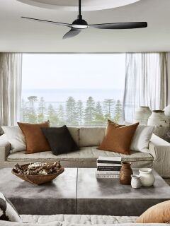 Lucci Air Deckenventilator Moto Schwarz