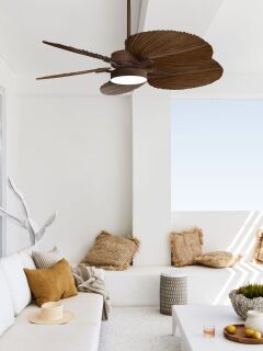 Lucci Air Deckenventilator Bali ORB/Dark Koa mit LED...