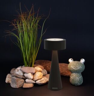 Musterring Elody Akku LED Tischleuchte schwarz