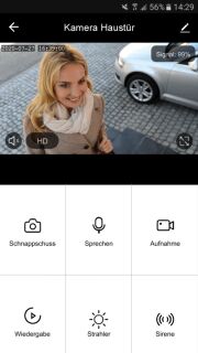 App Überwachungskamera AC92