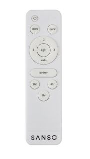 Lucci Air Luftreiniger & Deckenleuchte Sanso weiß