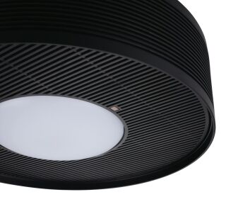 Lucci Air Luftreiniger & Deckenleuchte Sanso schwarz