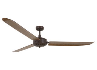 Lucci Air Deckenventilator Carolina Schwarz 178cm