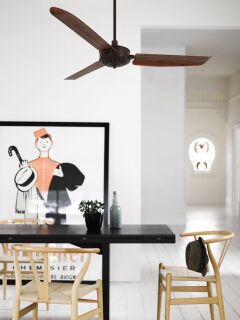 Lucci Air Deckenventilator Carolina Schwarz 178cm