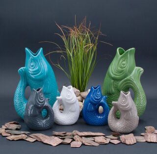 Monsieur Carafon Fisch Vase XS Sandstone 0,2 LITER