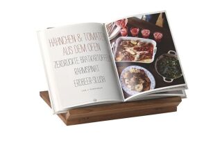 Bento Kochbuchhalter Akazienholz natur