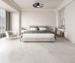 Mantra Rose Deckenventilator LED Fernbedienung dimmbar weiß