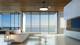 Mantra Mistral Deckenventilator LED Fernbedienung dimmbar schwarz