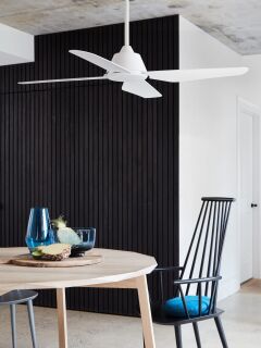 Lucci Air Deckenventilator Aria Weiß mit LED Beleuchtung