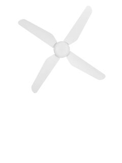 Lucci Air Deckenventilator Aria Weiß mit LED Beleuchtung