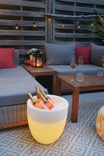 8 Seasons Design Shining Curvy Cooler RGB