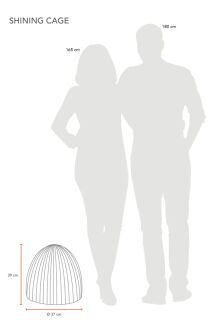 8 Seasons Design Shining Cage Solar