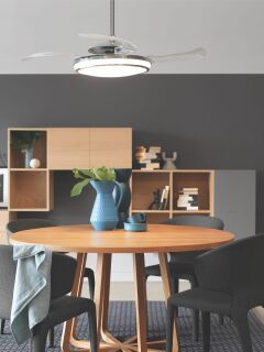 Deckenventilator Fanaway EVO 1 Brushed Chrome