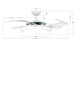 Deckenventilator Fanaway EVO 2 Weiß