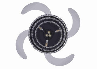 Deckenventilator Fanaway Veil Schwarz