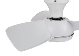 Lucci Air Deckenventilator Syros Weiß mit LED Beleuchtung