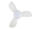 Lucci Air Deckenventilator Syros Weiß mit LED Beleuchtung