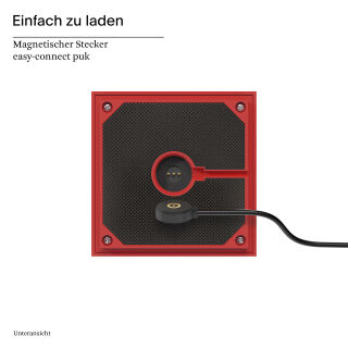 Sigor Nutalis feuerrot Akku-Tischleuchte