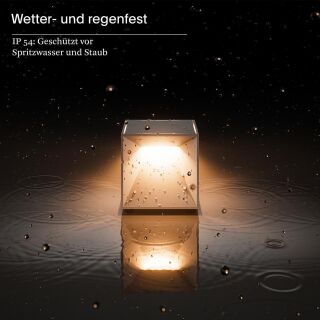 Sigor Nutalis mini schneeweiß Akku-Tischleuchte