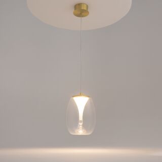 Maytoni Pendelleuchte Splash LED Glas transparent