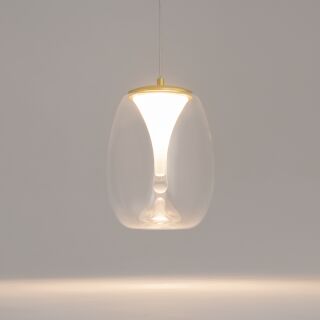 Maytoni Pendelleuchte Splash LED Glas transparent