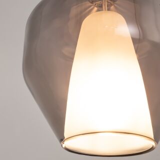 Maytoni Pendelleuchte Duality Kaffee E27 20cm