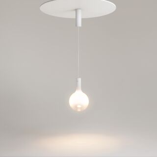 Maytoni Pendelleuchte Nebula LED Nebelglas 20cm