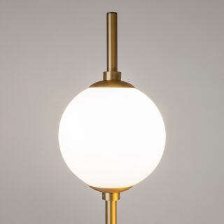 Maytoni Stehleuchte The Sixth Sense 2-flammig messing