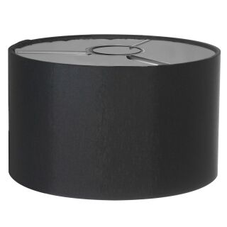 Steinhauer Stang Tischleuchte schwarz Schirm Leinen schwarz