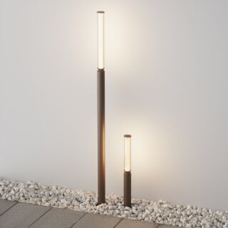 Maytoni Außenleuchte Standleuchte Lit LED 78,6cm braun