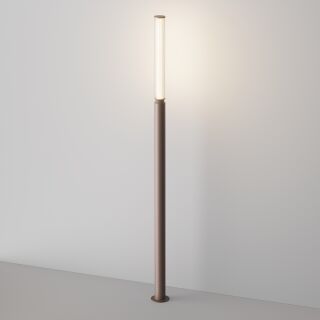 Maytoni Außenleuchte Standleuchte Lit LED 198,6cm braun