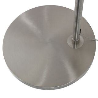 Steinhauer Bogenleuchte Sparkled Light stahl verschiedene Variationen rauchgrau Kugel (Kunststoff)