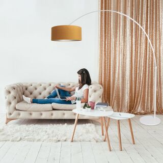 Steinhauer Bogenleuchte Sparkled Light weiß verschiedene Variationen