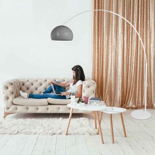 Steinhauer Bogenleuchte Sparkled Light weiß verschiedene Variationen