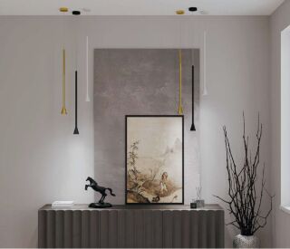 Maytoni Pendelleuchte Arrow GU10 weiß