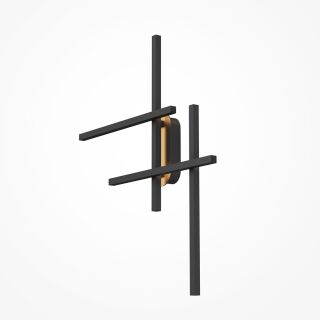 Maytoni Wandleuchte Halo LED schwarz