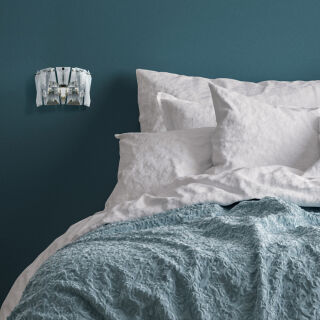 Maytoni Wandleuchte Puntes E14 Chrom Kristall