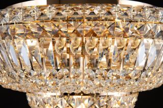 Maytoni Leuchter Basfor 12-flammig Gold Kristall