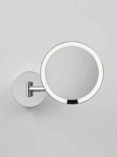 Decor Walther JUST LOOK PLUS WD 5X Wandkosmetikspiegel schwarz matt